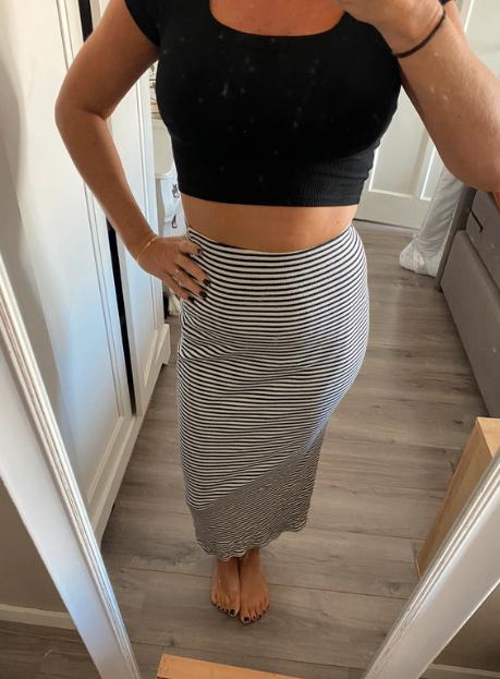 Lange rok, Zara, maat 36, Verzenden, Zwart, Nieuw, Maat 36 (S)