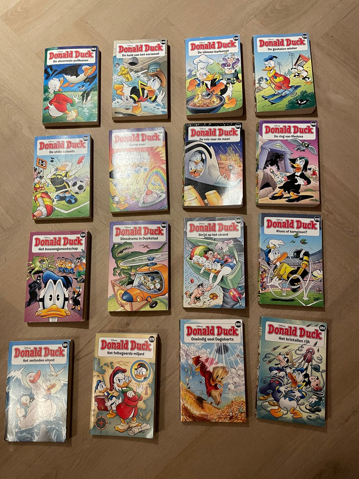 Donald Duck pockets - 16 stuks, Meerdere stripboeken, Ophalen of Verzenden, Gelezen