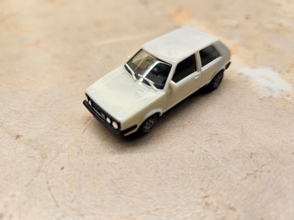 Herpa Volkswagen Golf GTI Wit 1:87, Hobby en Vrije tijd, Modelauto's | 1:87, Ophalen of Verzenden, Zo goed als nieuw, Auto, Herpa