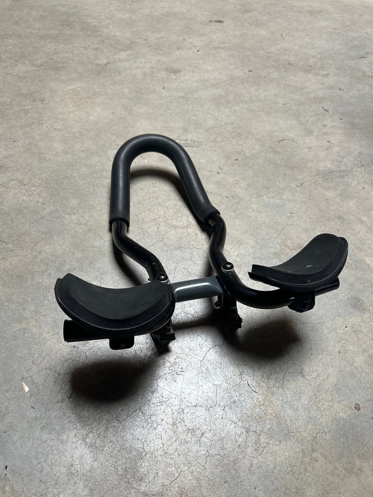 Gebruikte Aero Bar Opzetstuur voor Racefiets, Gebruikt, Stuur, Ophalen of Verzenden, Aluminium