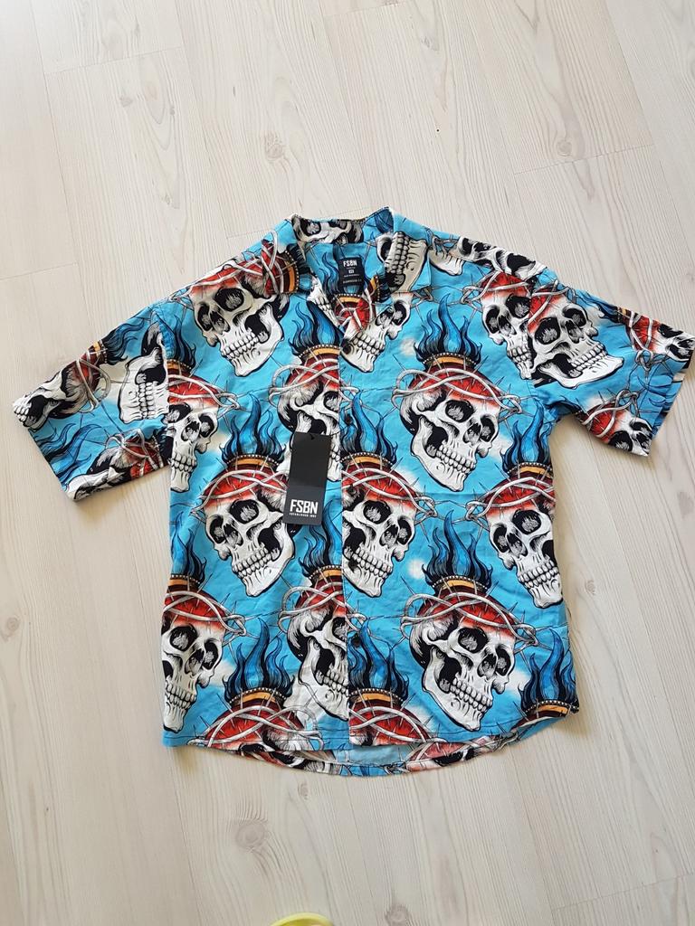 New Yorker heren blouse in size xs/small, Ophalen of Verzenden, Zo goed als nieuw, Maat 46 (S) of kleiner, Blauw