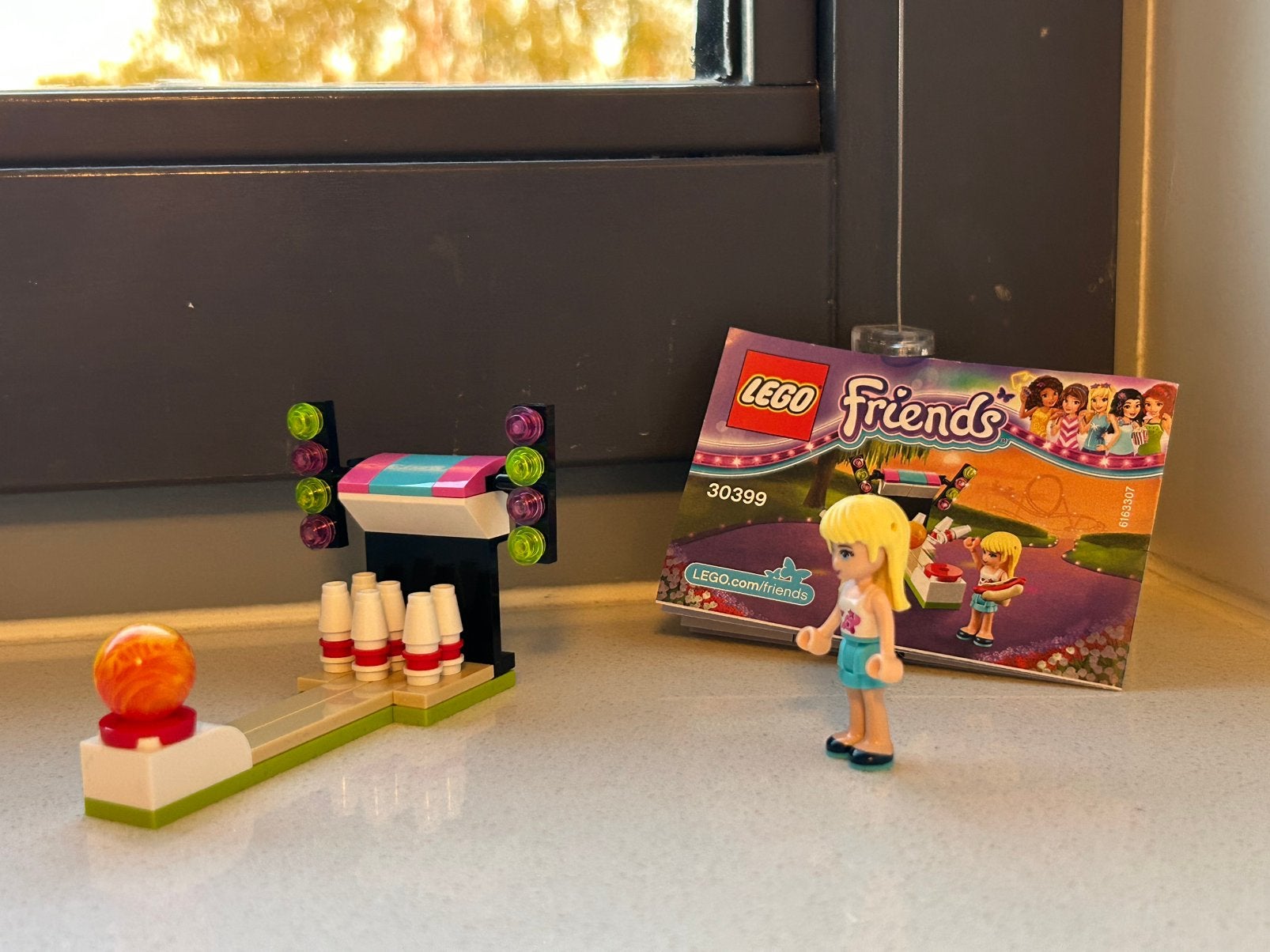LEGO Friends Nr 30399 Pretpark Bowling, Ophalen of Verzenden, Zo goed als nieuw