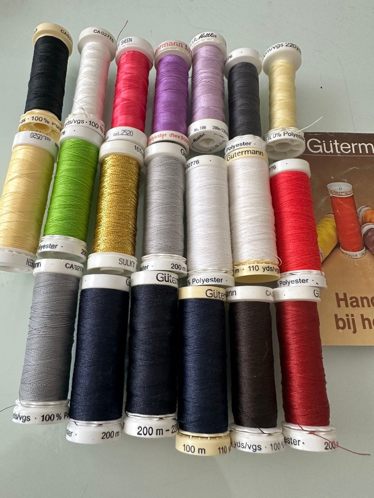 Gutermann naaimachine garen, Ophalen, Nieuw, Garen of Naald(en)