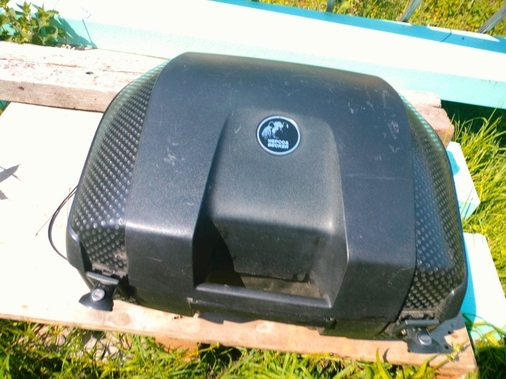 Topkoffer 55L Hepco&Becker Junior TC-55 grens Zeeland, Ophalen, Gebruikt