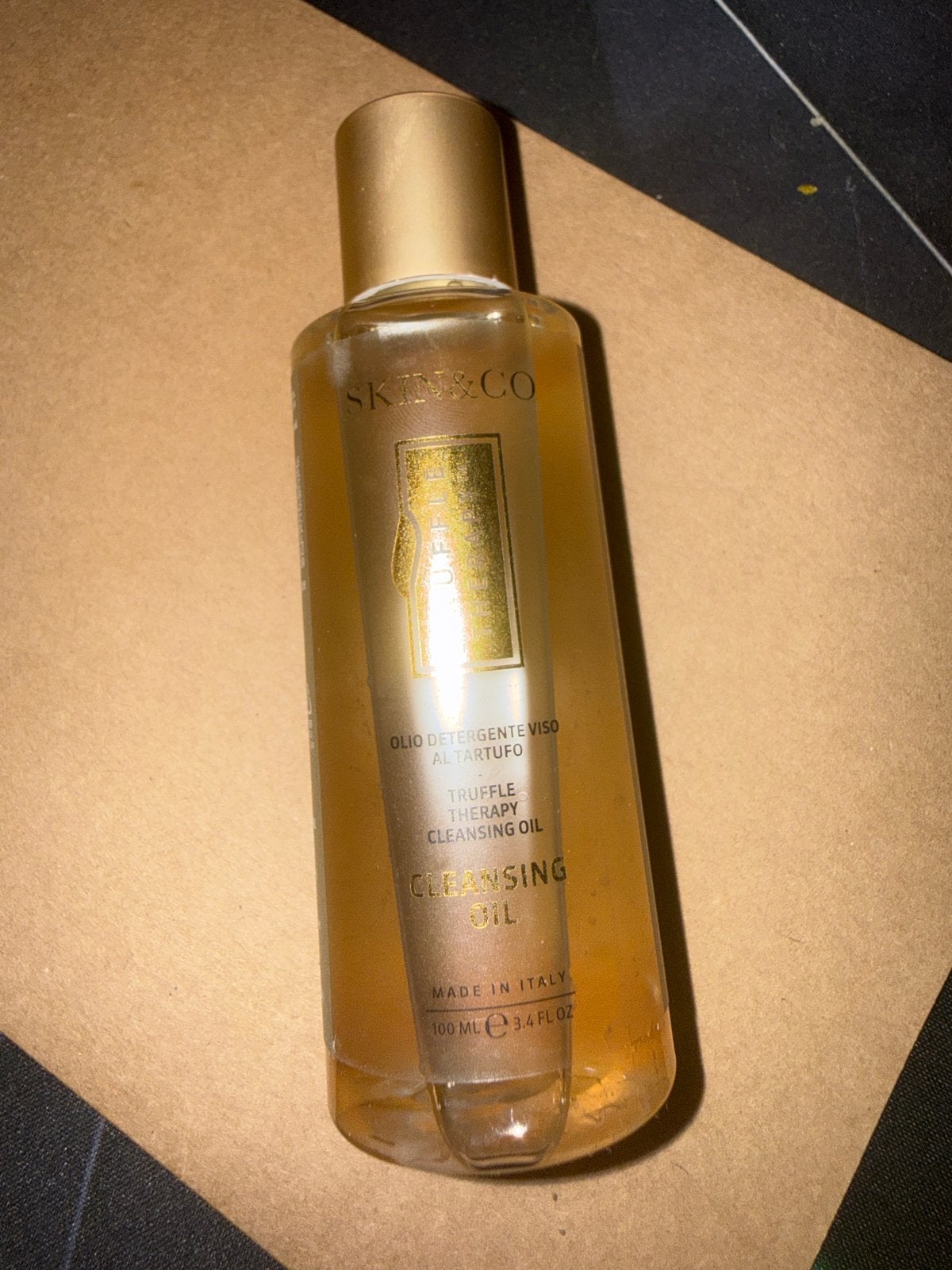 Skin & Co Truffle Therapy Reinigingsolie 100ml, Ophalen of Verzenden, Nieuw, Gehele gezicht, Reiniging