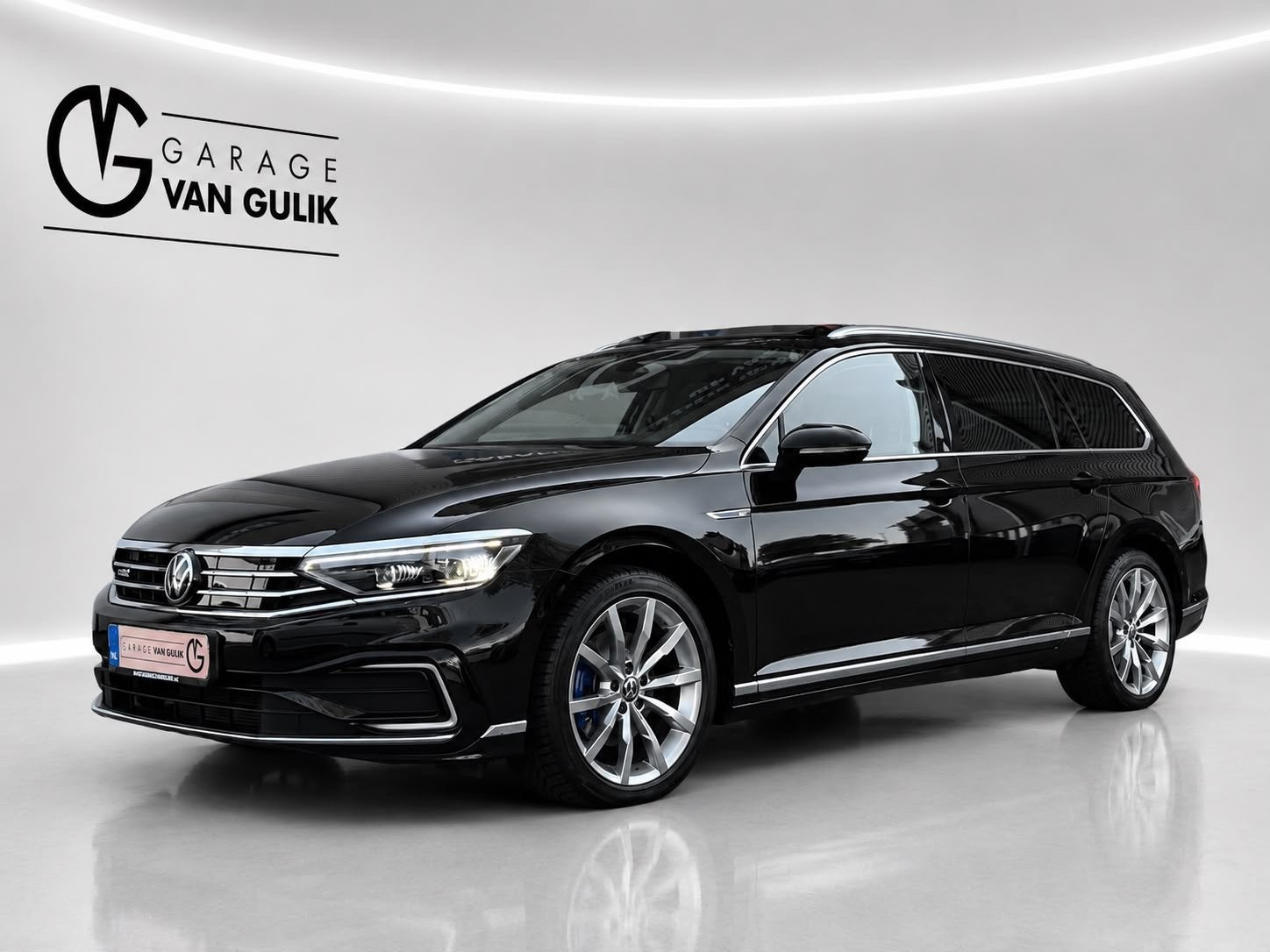 Volkswagen Passat Variant 1.4 TSI PHEV GTE Business 218PK Tr, Auto's, Volkswagen, Stof, Gebruikt, Zwart, Grijs