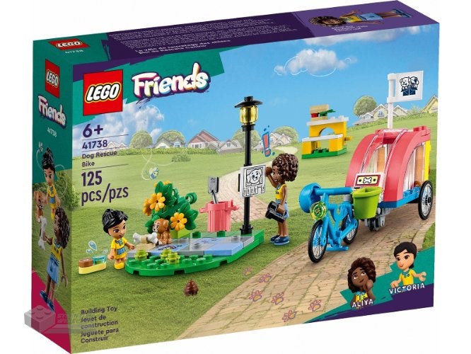 Lego Friends 41738 Honden Reddingsfiets NIEUW, Lego, Ideas@support.lego.com, Lego, Nieuw