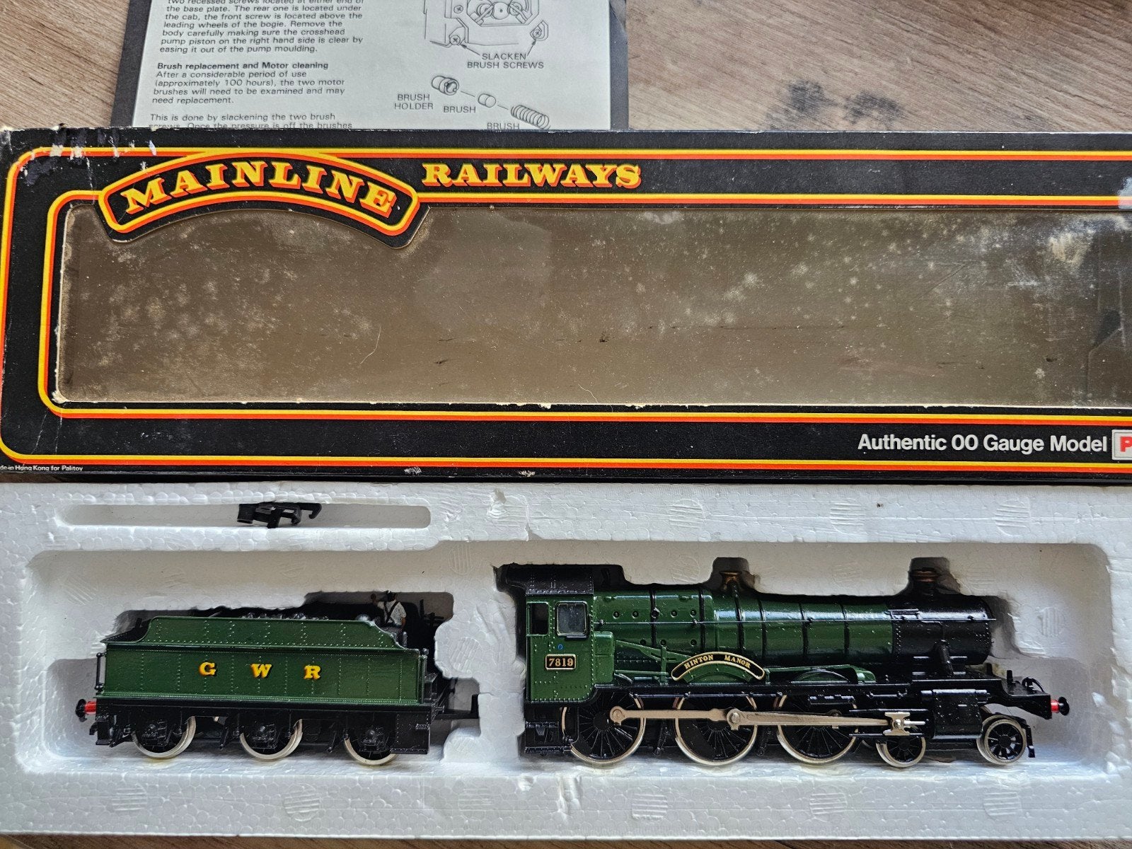 Mainline Railway HO Engelse Stoomlocomotief GWR Green, Overige merken, Ophalen of Verzenden, Zo goed als nieuw, Gelijkstroom