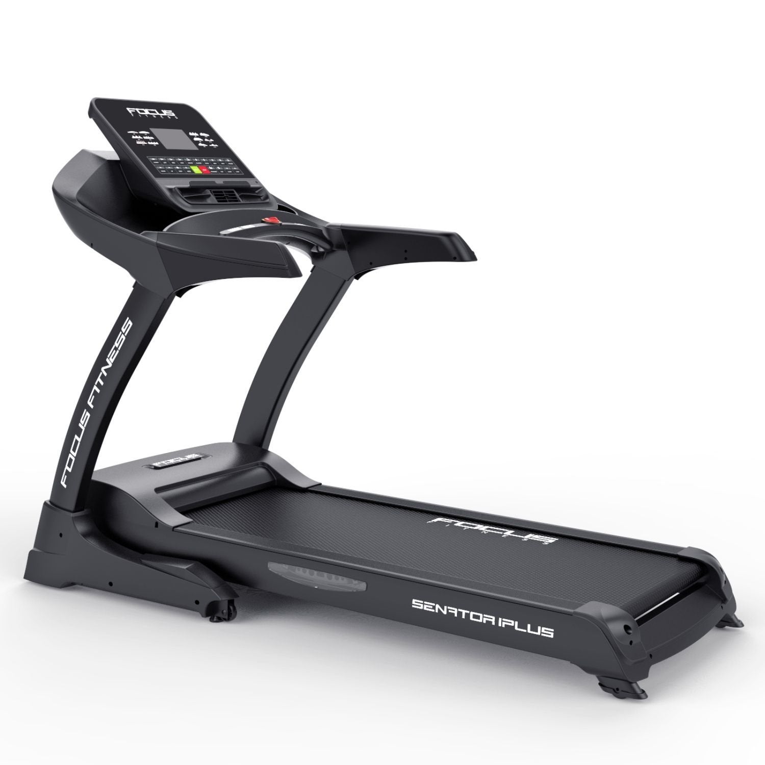 Focus Fitness Senator iPlus Loopband met onder mat, Ophalen, Zo goed als nieuw, Metaal, Loopband