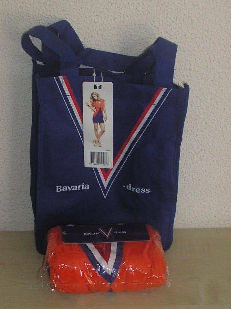 Bavaria oranje jurkje (2x), Ophalen of Verzenden, Nieuw, Oranje, Boven de knie
