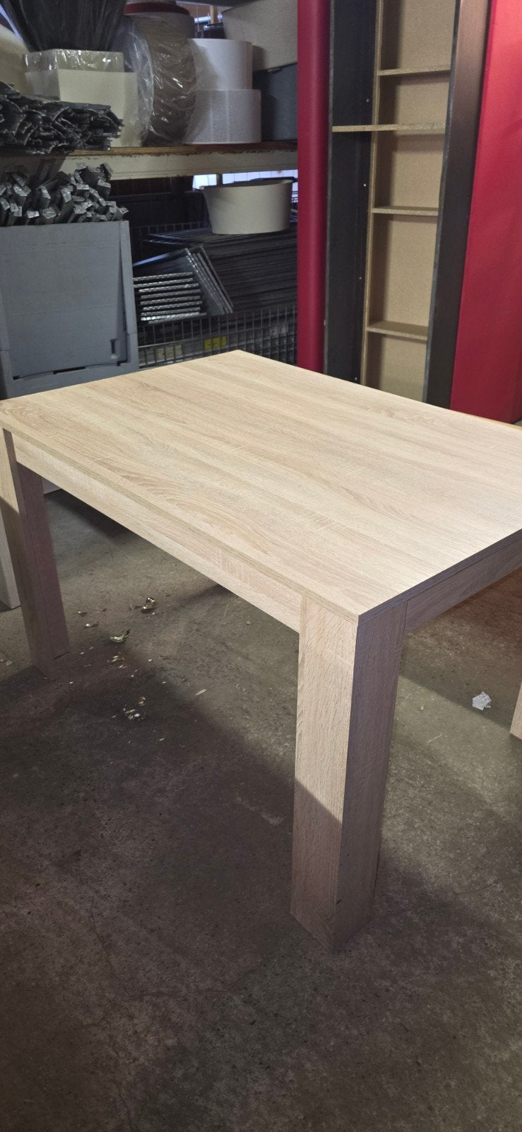 zgan eethoektafel, Ophalen, Zo goed als nieuw, Rechthoekig