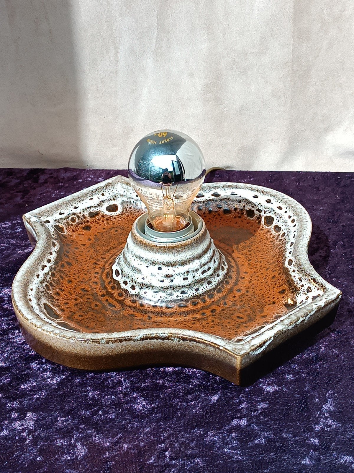 Fat Lava Hustadt Leuchten West Germany 1970 lamp, Ophalen of Verzenden