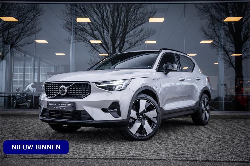 Volvo XC40 T4 Recharge Ultimate Dark * Panodak * Harman/Kard, 12 maanden, Gebruikt, Zwart, Bedrijf