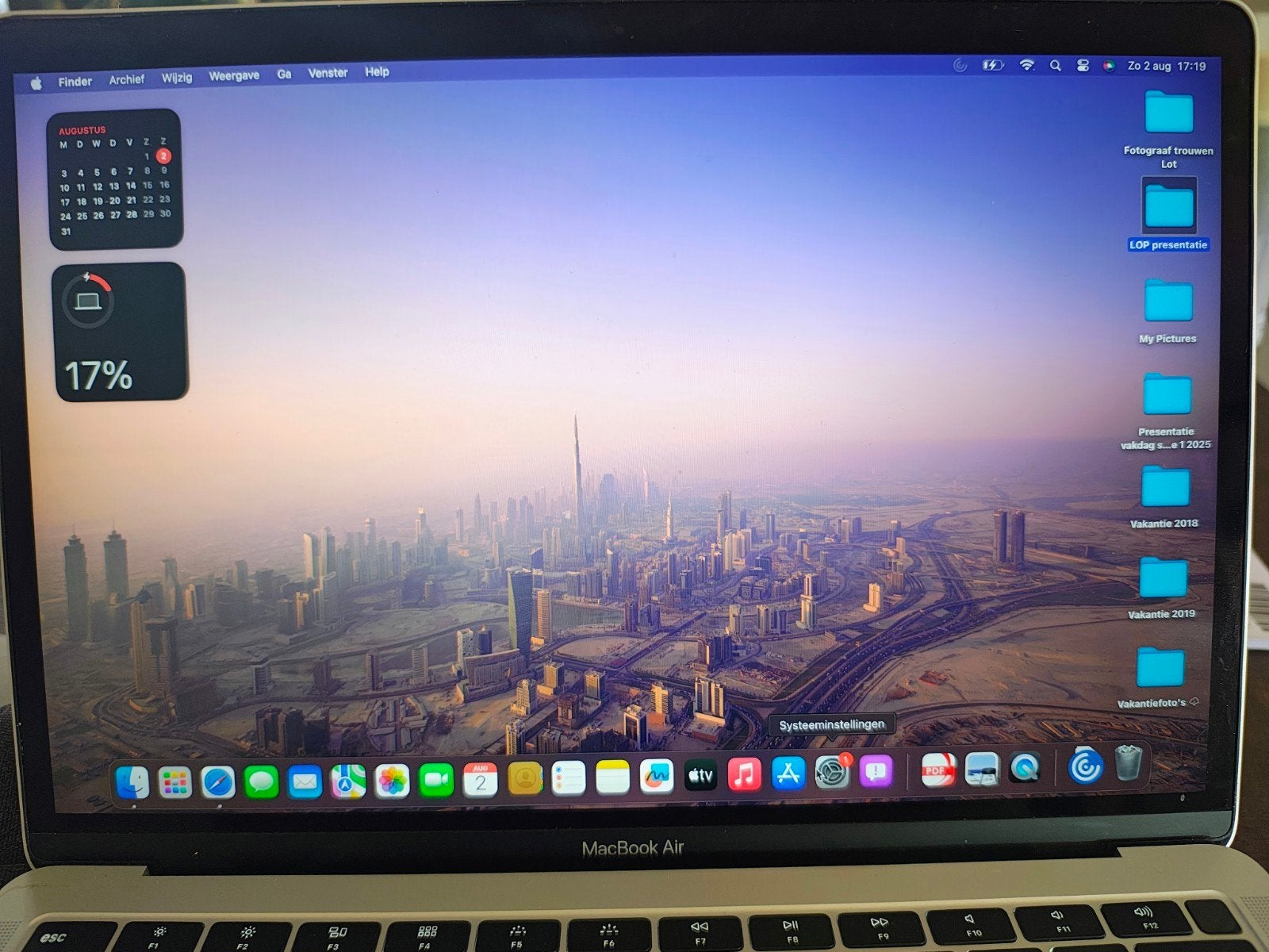 MacBook Air 2018 - 13 inch Retina Display, Ophalen, Gebruikt, 256 GB, 8 GB