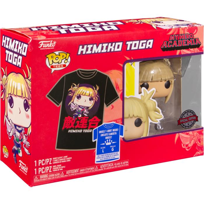 My Hero Academia Himiko Toga (Unmasked) POP! & Tee Set – M, Funko, LLC 1202 Shuksan Way Everett, WA 98203 United States, Nieuw