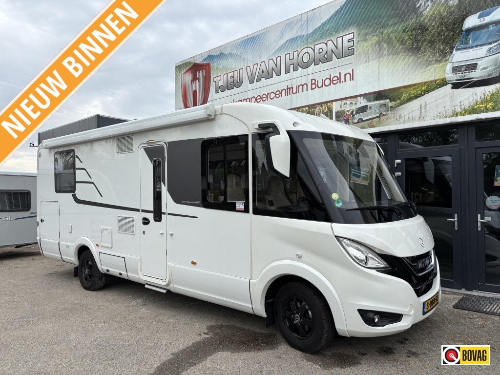 Hymer B ML I 790 Mercedes + Queensbed, Caravans en Kamperen, Standaard zit, Koelkast, Luifel, Bedrijf