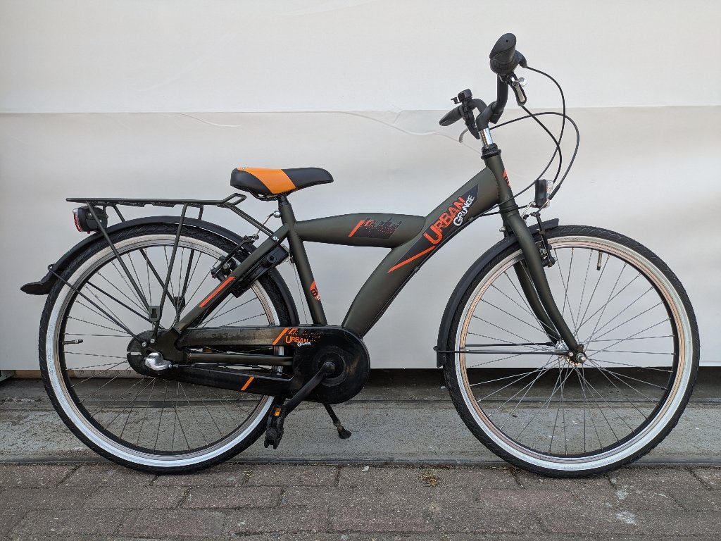 24 inch Bike Fun Urban Grunge met 3 versnellingen., Fietsen en Brommers, Fietsen | Jongens, Ophalen, Terugtraprem, Bike fun kids