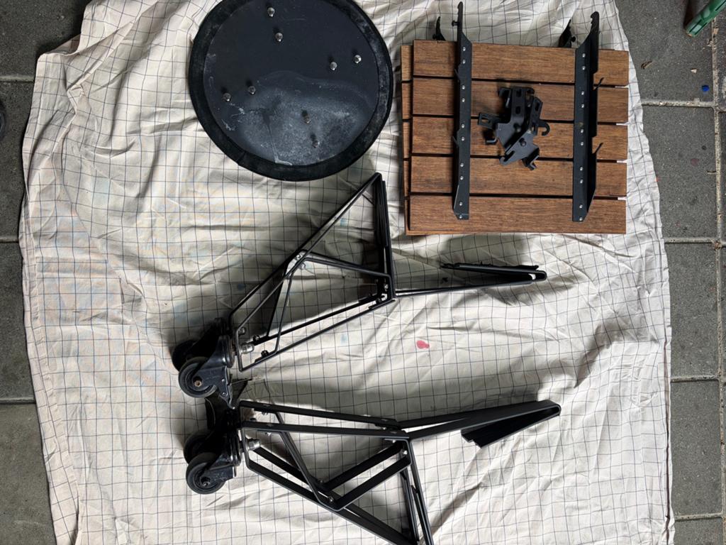 Bastard Large Onderstel met Wielen en Zijtafels, Ophalen of Verzenden, Zo goed als nieuw