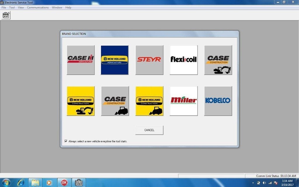 Case New Holland Electronic Service Tools 8.6.0.0 (CNH EST), Verzenden