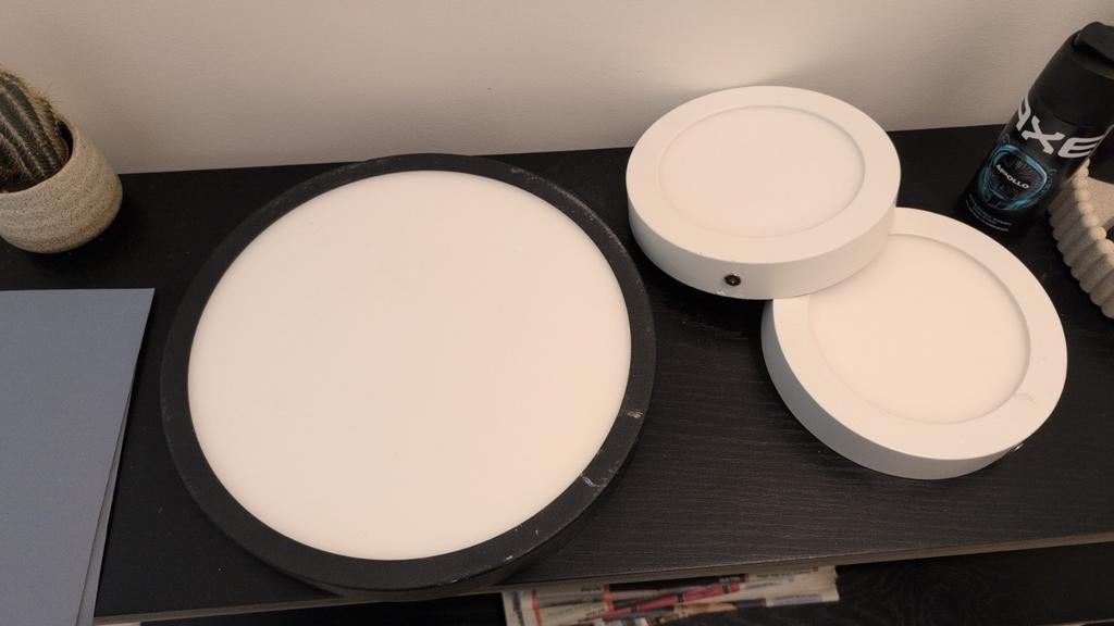 Badkamerlamp en 2 toiletlampen, Ophalen of Verzenden