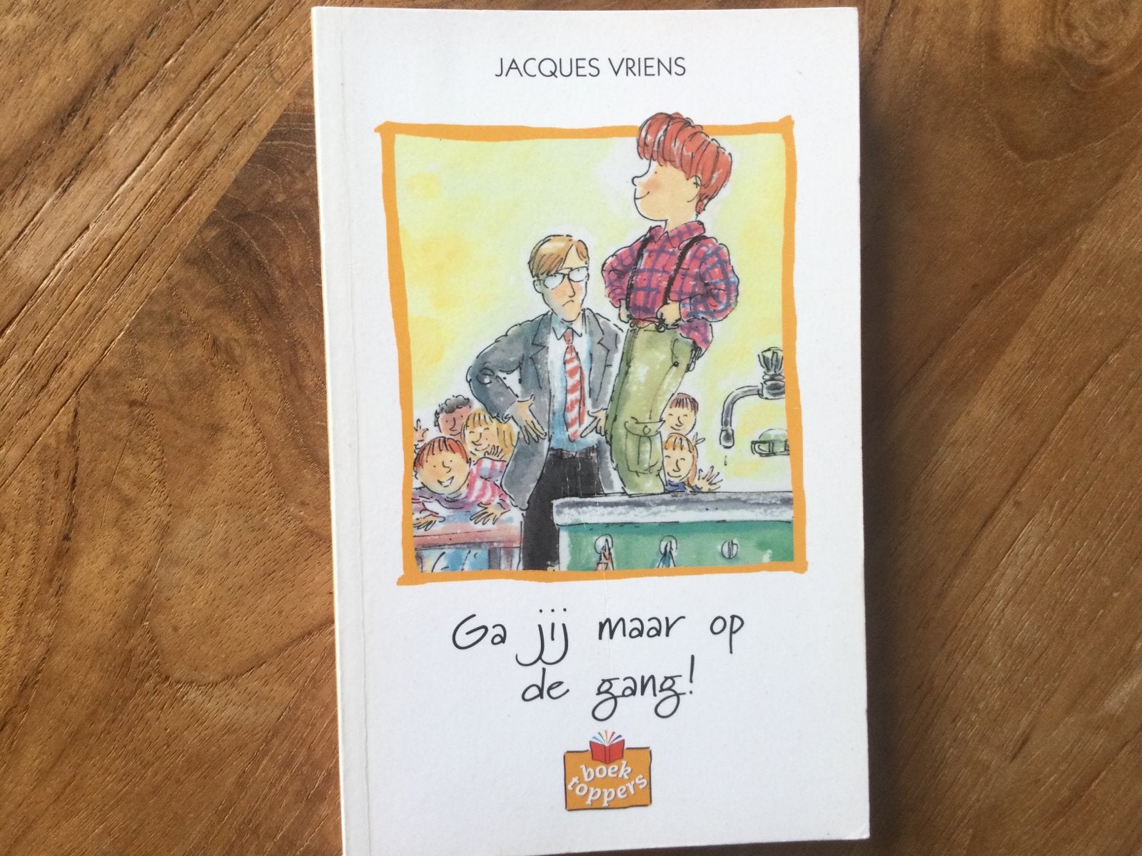 Jacques Vriens, Ga jij maar op de gang, Ophalen of Verzenden, Zo goed als nieuw, Fictie algemeen