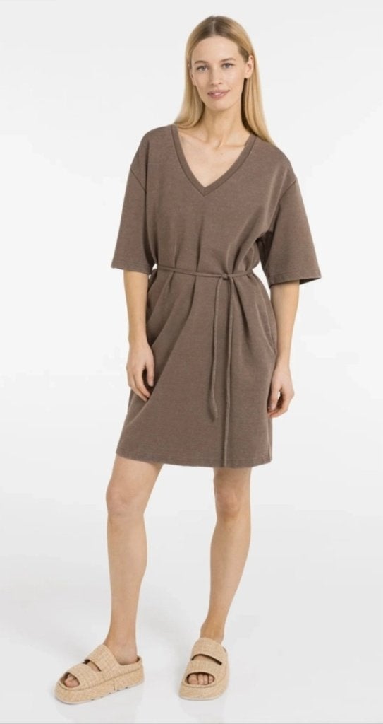 Yaya bruine jurk maat M, Kleding | Dames, Jurken, Maat 38/40 (M), Bruin, Ophalen of Verzenden, Zo goed als nieuw