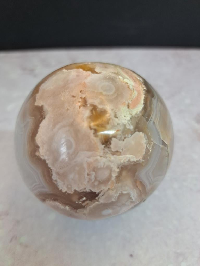 Bloemagaat bol, Ophalen of Verzenden, Mineraal