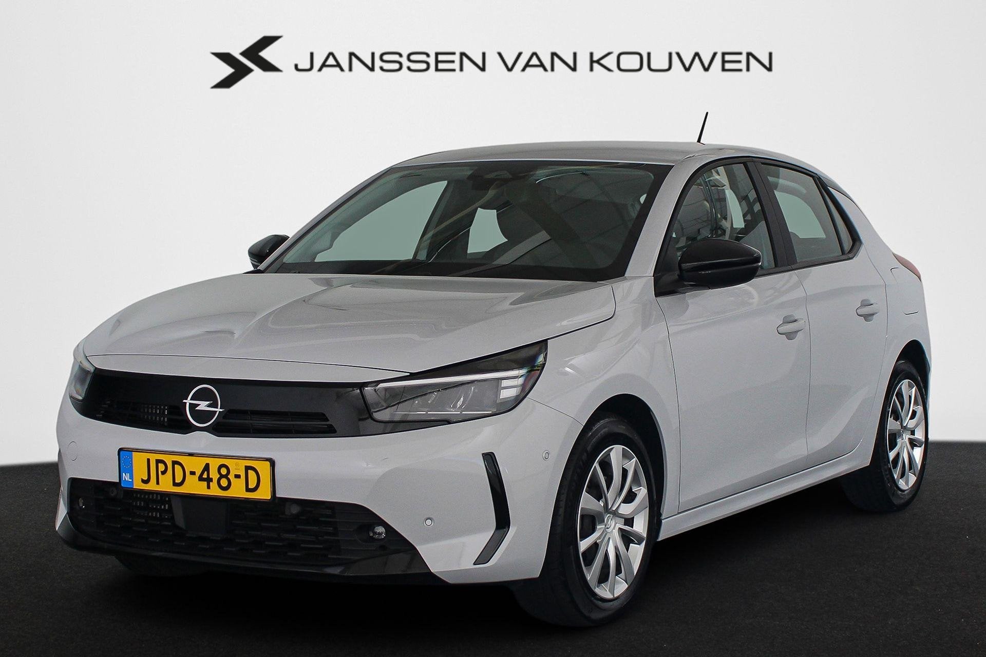 Opel Corsa 1.2 Turbo Business Edition | Voorraad Voordeel |, Auto's, Voorwielaandrijving, Stof, Gebruikt, Wit