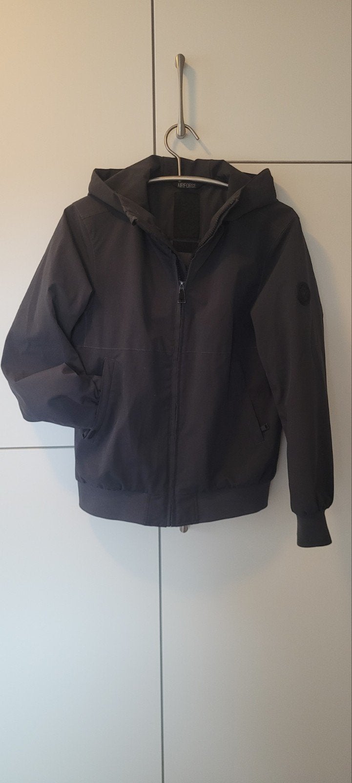 winterjas airforce mt 14 (164), Kinderen en Baby's, Ophalen of Verzenden, Zo goed als nieuw, Airforce, Jongen