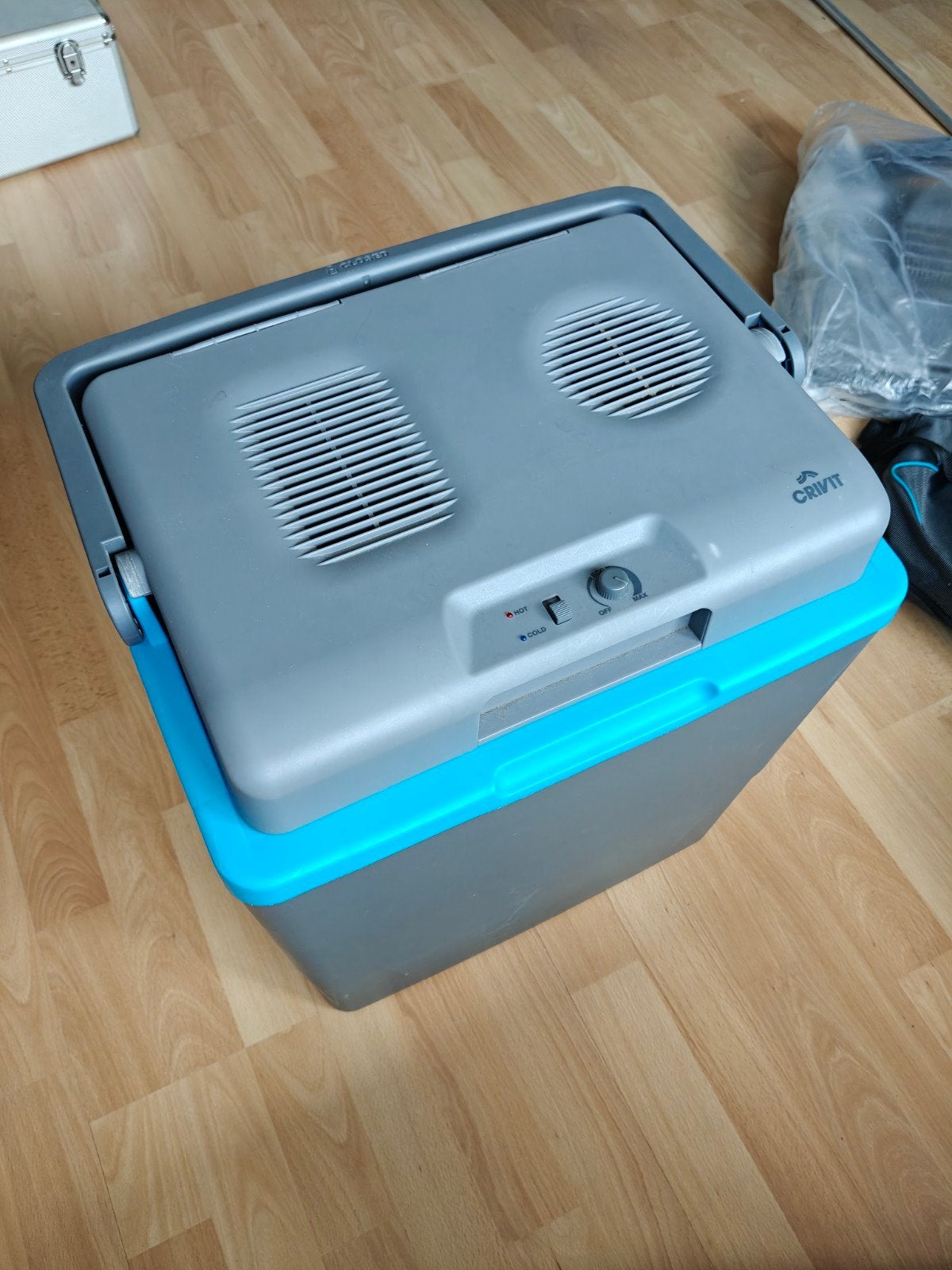 Crivit elektrische koelbox met nieuw deksel, Caravans en Kamperen, Ophalen, Gebruikt, Koelbox, Elektrisch