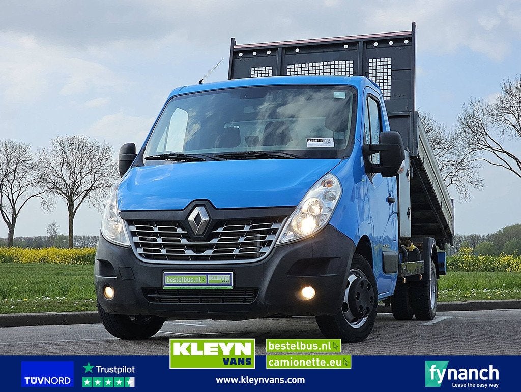 RENAULT MASTER 2.3 3-zijdige kipper ac!, Auto's, Bestelauto's, Gebruikt, Euro 6, 163 pk, Bedrijf
