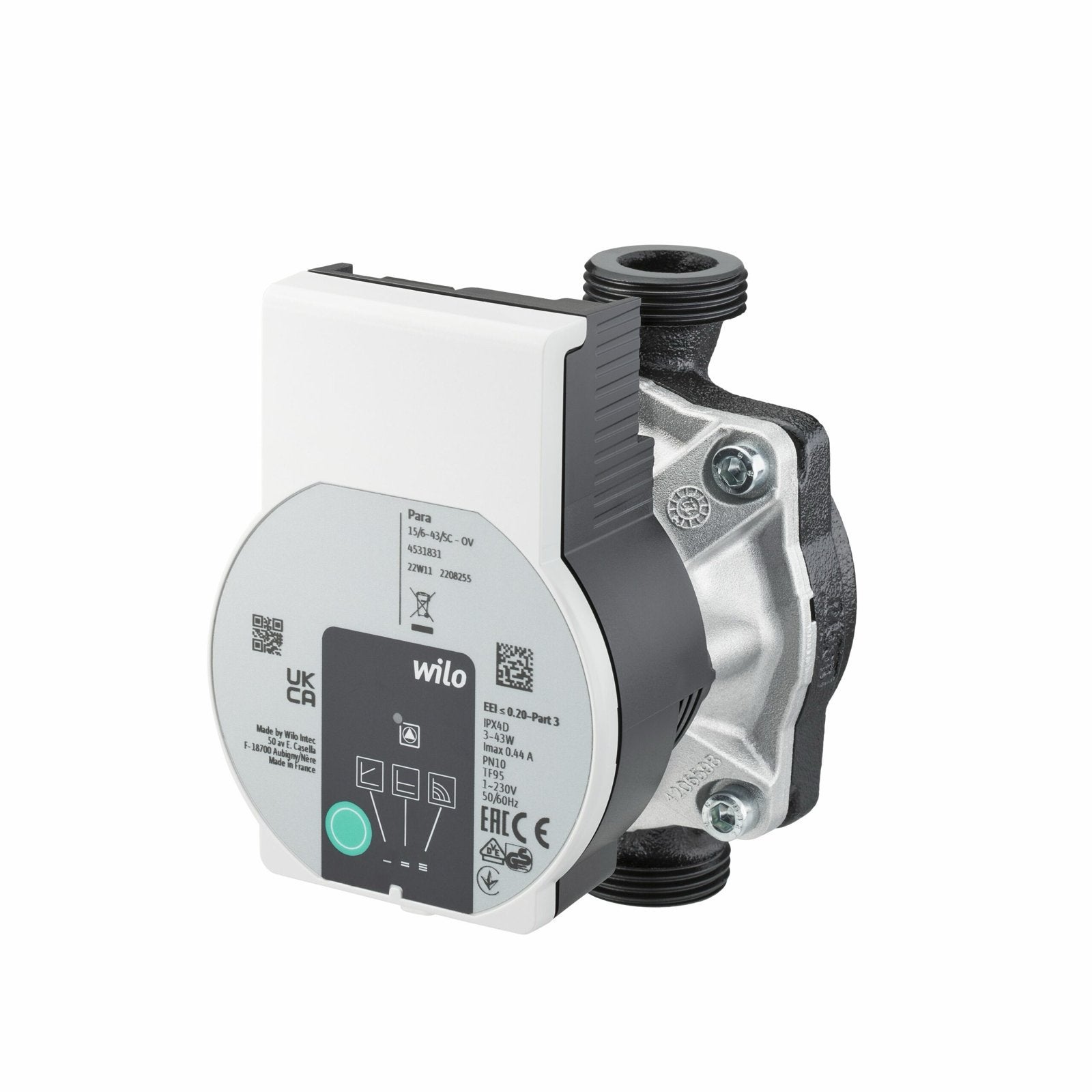 Wilo-Para 15-130/7-50/SC-12 circulatiepomp Intergas, Minder dan 30 cm, Overige typen, Nieuw, Minder dan 60 cm