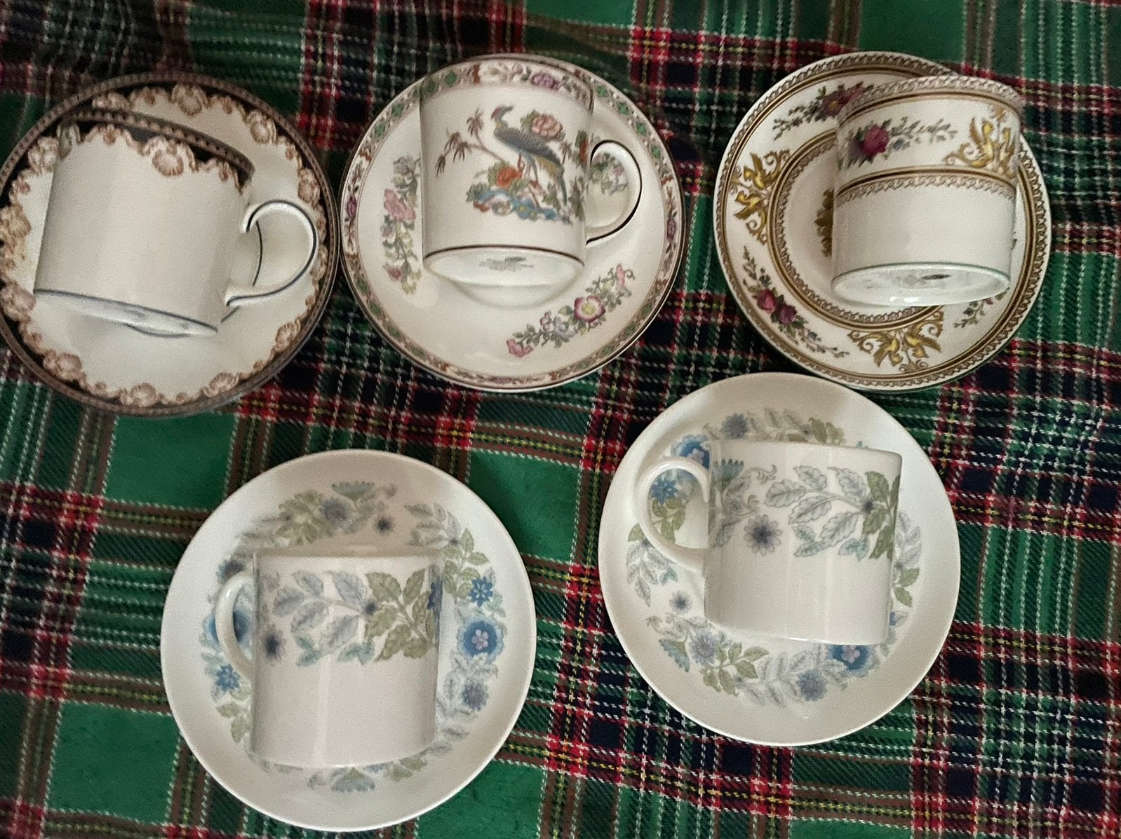 Wedgwood kopjes met schotels, Ophalen of Verzenden