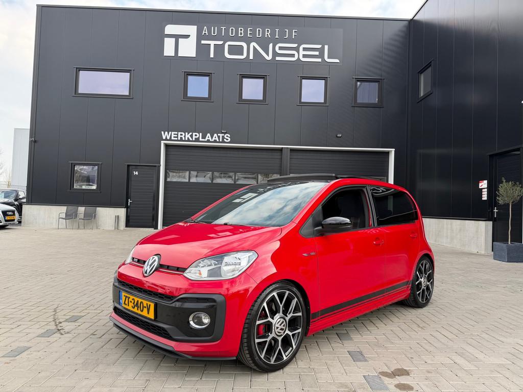 Volkswagen Up! 1.0 TSI GTI / Pano / Carplay / Stoelverwarmin, Auto's, Volkswagen, 970 kg, Stof, 4 stoelen, 116 pk