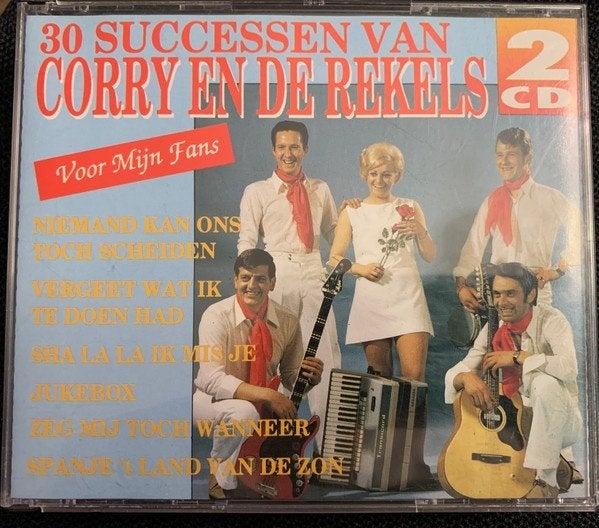 Corry en de Rekels - 30 Successen  Originele Dureco 2CD, Ophalen of Verzenden, Nieuw in verpakking, Levenslied of Smartlap, Boxset