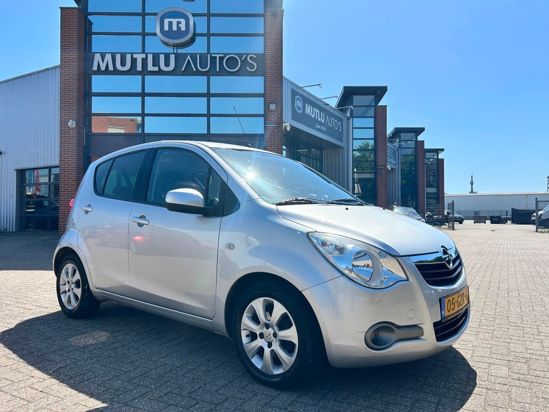 Opel Agila 1.0 Enjoy 5deurs Airco NAP APK, Gebruikt, 31 €/maand, Elektrische ramen, 996 cc