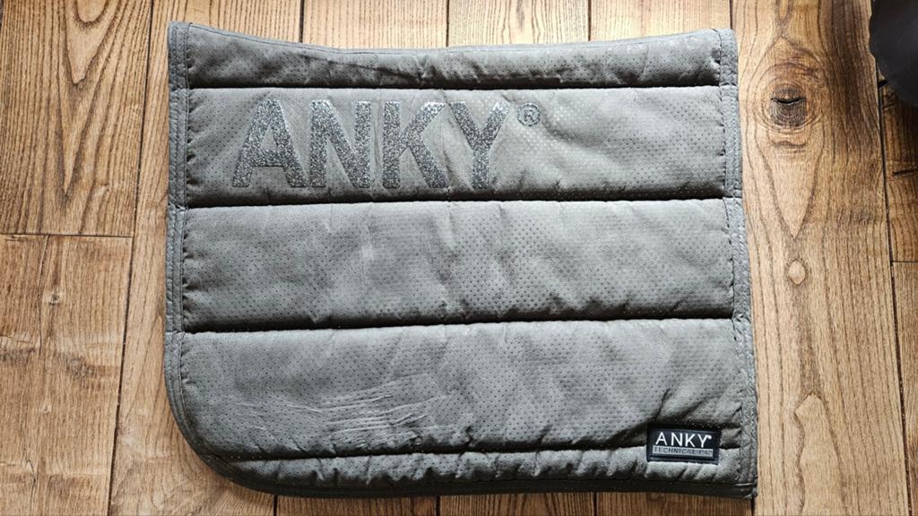 Anky dressuurdekje legergroen, Full (L), Gebruikt, Katoen, Dressuurdekje