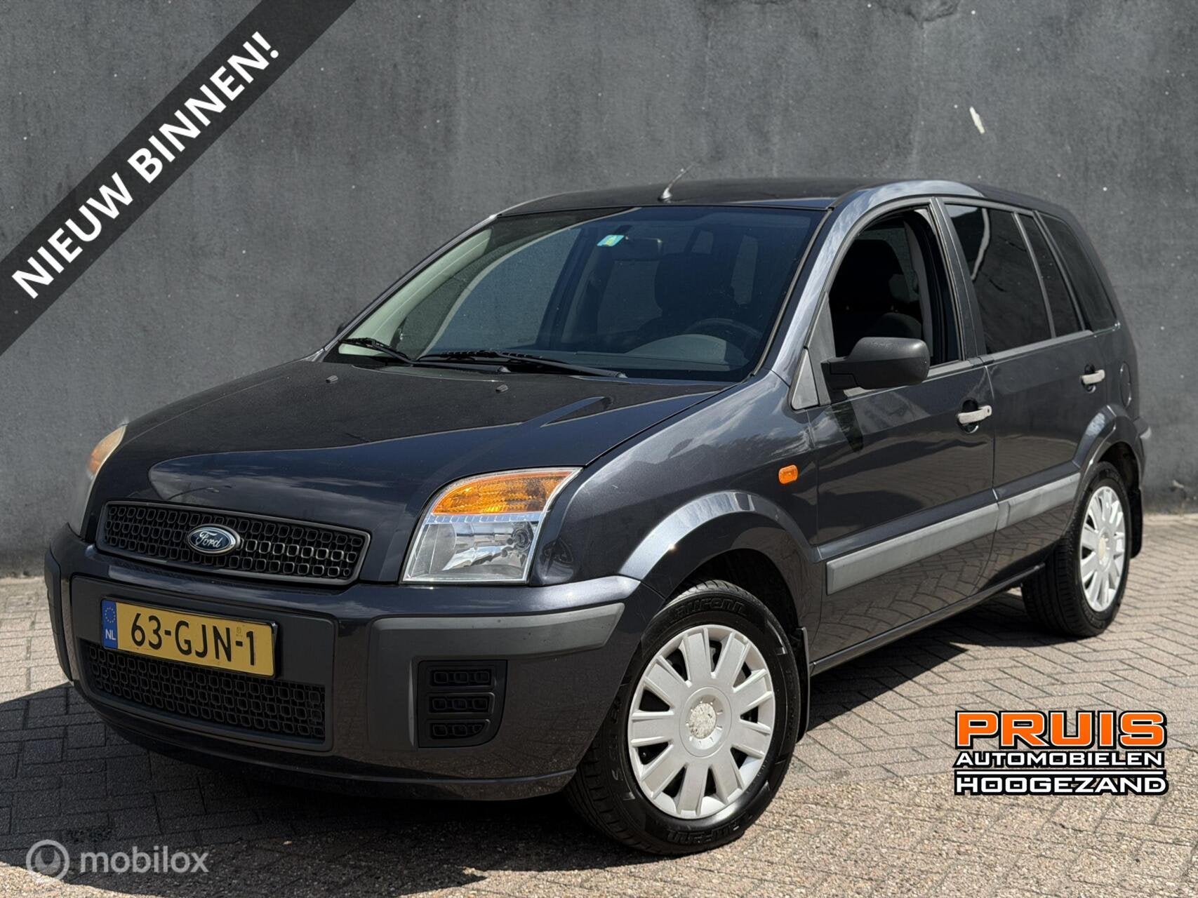 Ford Fusion 1.4-16V -AIRCO- Apk (07-2027) *INRUIL MOGELIJK*, Auto's, Voorwielaandrijving, 15 km/l, Gebruikt, Origineel Nederlands