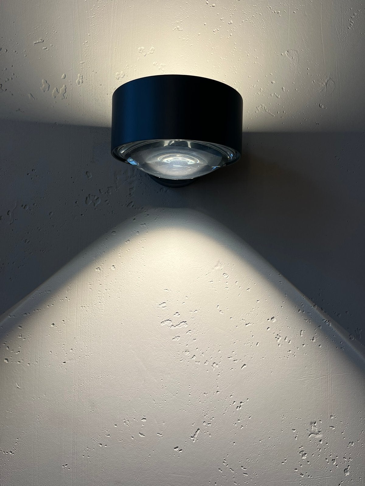 Wandlamp Top light Puk 12 cm antraciet, Ophalen of Verzenden, Zo goed als nieuw
