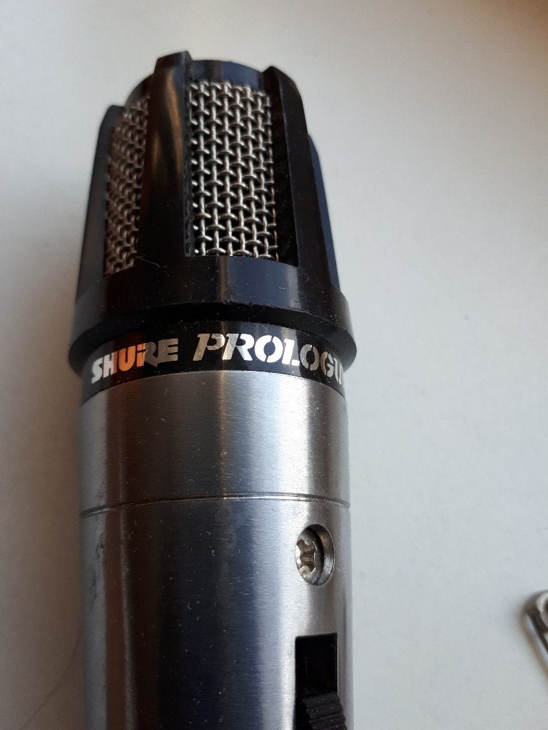 vintage microfoon, Ophalen of Verzenden, Gebruikt, Zangmicrofoon