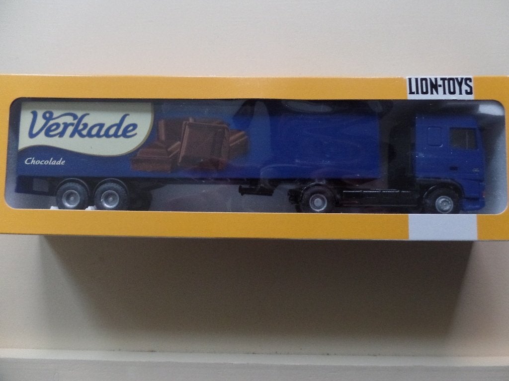 DAF trekker/oplegger Lion Toys Verkade  , Verzenden, Nieuw, Bus of Vrachtwagen, Lion Toys