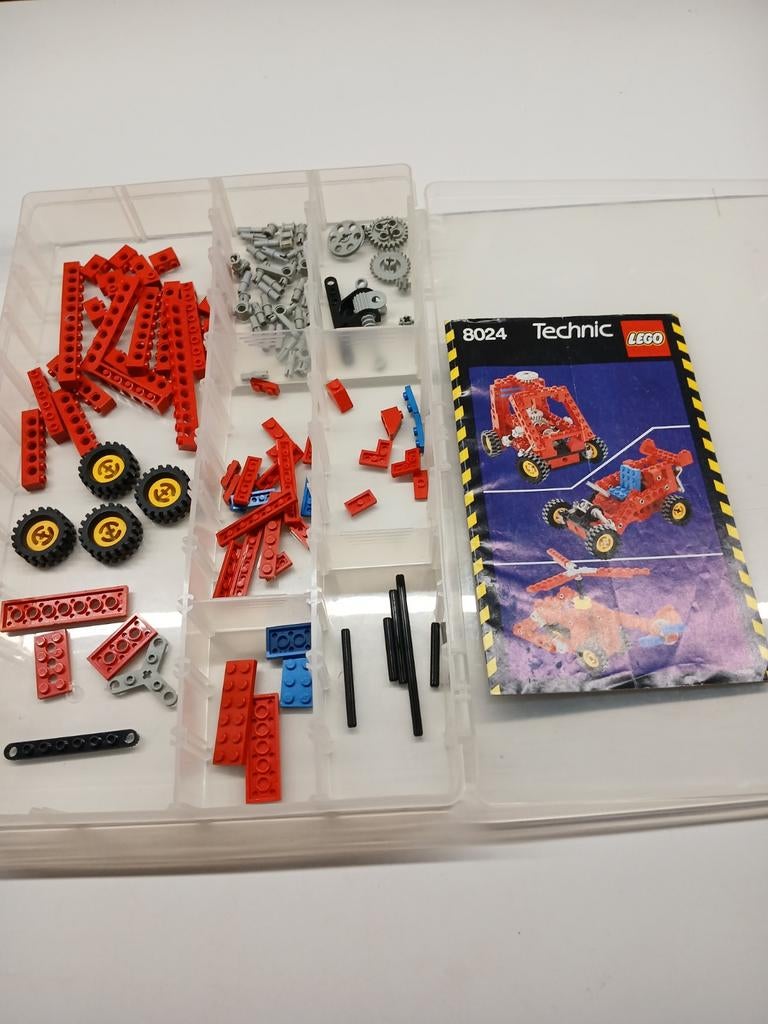 Lego 8024 vintage technic Lego universal building set, Kinderen en Baby's, Speelgoed | Duplo en Lego, Ophalen of Verzenden