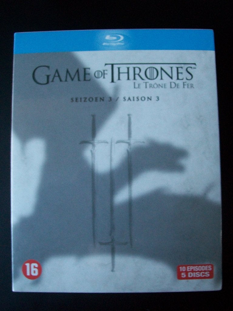 Blu-ray GAME of THRONES Seizoen 3 (5disc) Box nieuw in seal, Avontuur, Vanaf 16 jaar, Verzenden, Nederlands