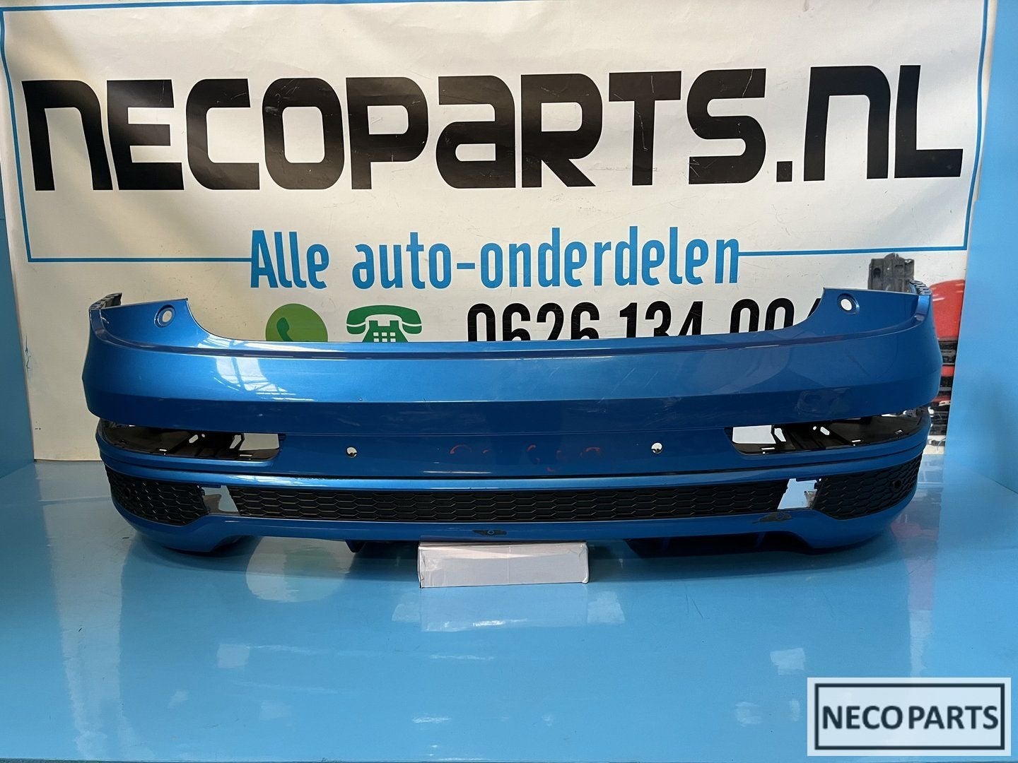 AUDI RS Q3 8U S LINE ACHTERBUMPER ORIGINEEL, Gebruikt, -, -, Spatbord