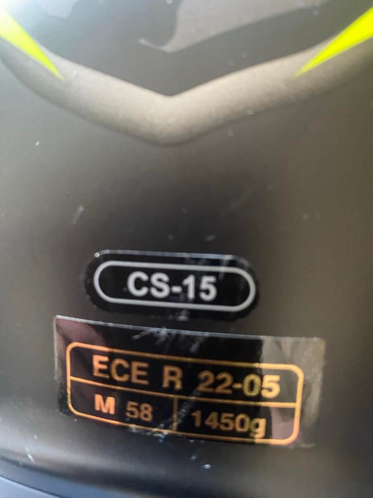 HJC CS-15 motorhelm maat M, Motoren, M, Heren, HJC, Ophalen of Verzenden