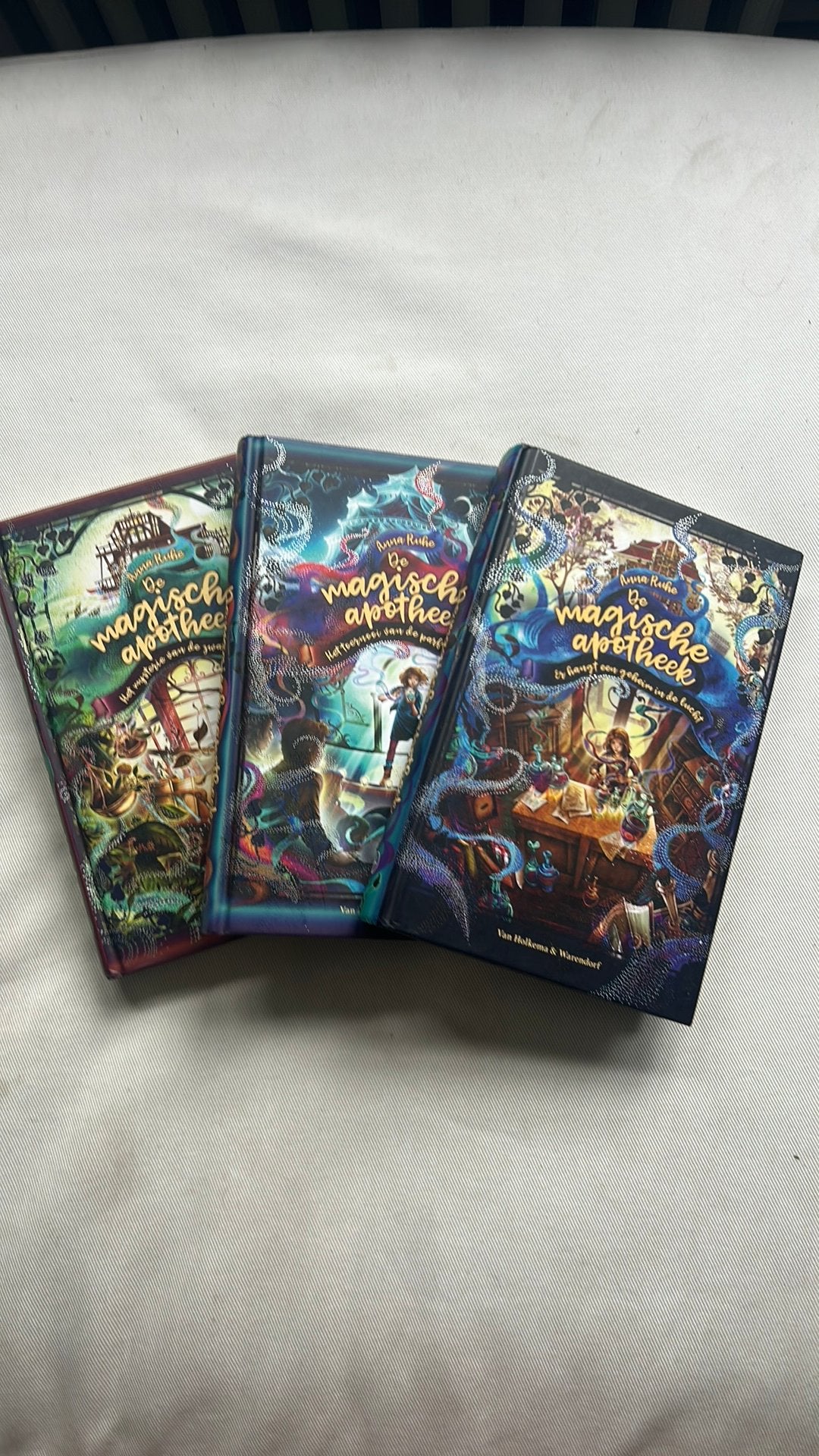 Deel 1,2 en 4 van de magische apotheek, Boeken, Ophalen of Verzenden, Zo goed als nieuw
