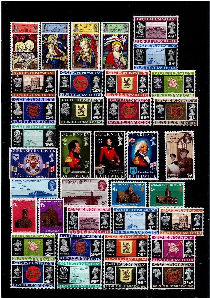 Guernsey  mooi kavel Postfris, Postzegels en Munten, Verzenden, Postfris