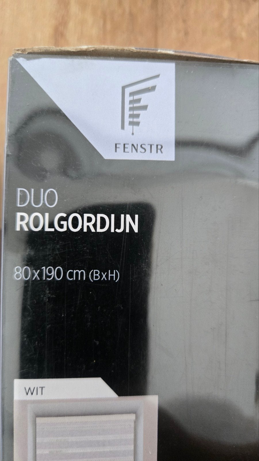 Fenstr Duo Rolgordijn Wit - Diverse Maten, Ophalen, Overige merken, Duo rolgordijn, Wit
