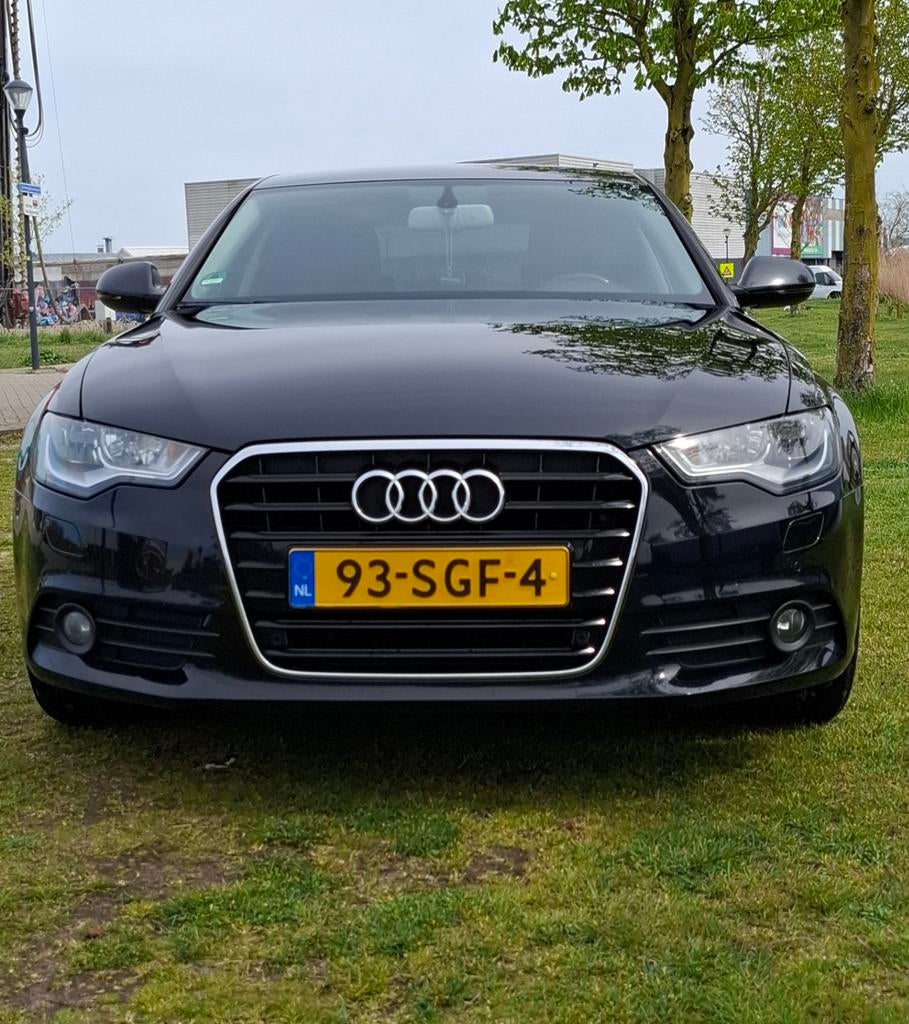 Audi A6 2.0 Tfsi 132KW Multitronic 2011 Zwart, Auto's, Stof, Zwart, 4 cilinders, 1984 cc