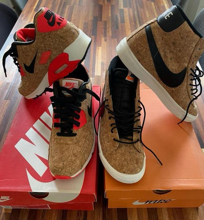 Nike Cork pack Air Max 90 Anniversary & Blazer Mid, Overige kleuren, Nieuw, Ophalen of Verzenden, Sneakers of Gympen